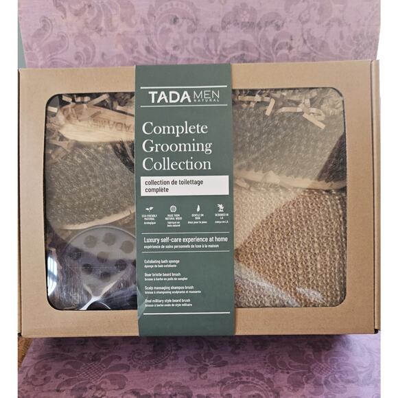 TADA Men Natural Complete Grooming Collection 4-Piece Gift Set - Picture 1 of 1